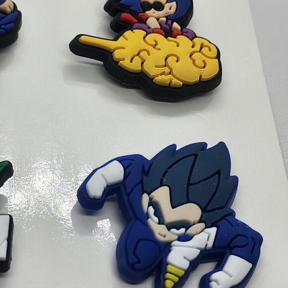Brand New  Dragon Ball Z  Set  4 pcs  Set Croc Charms multi shoe charms c - Picture 3 of 4